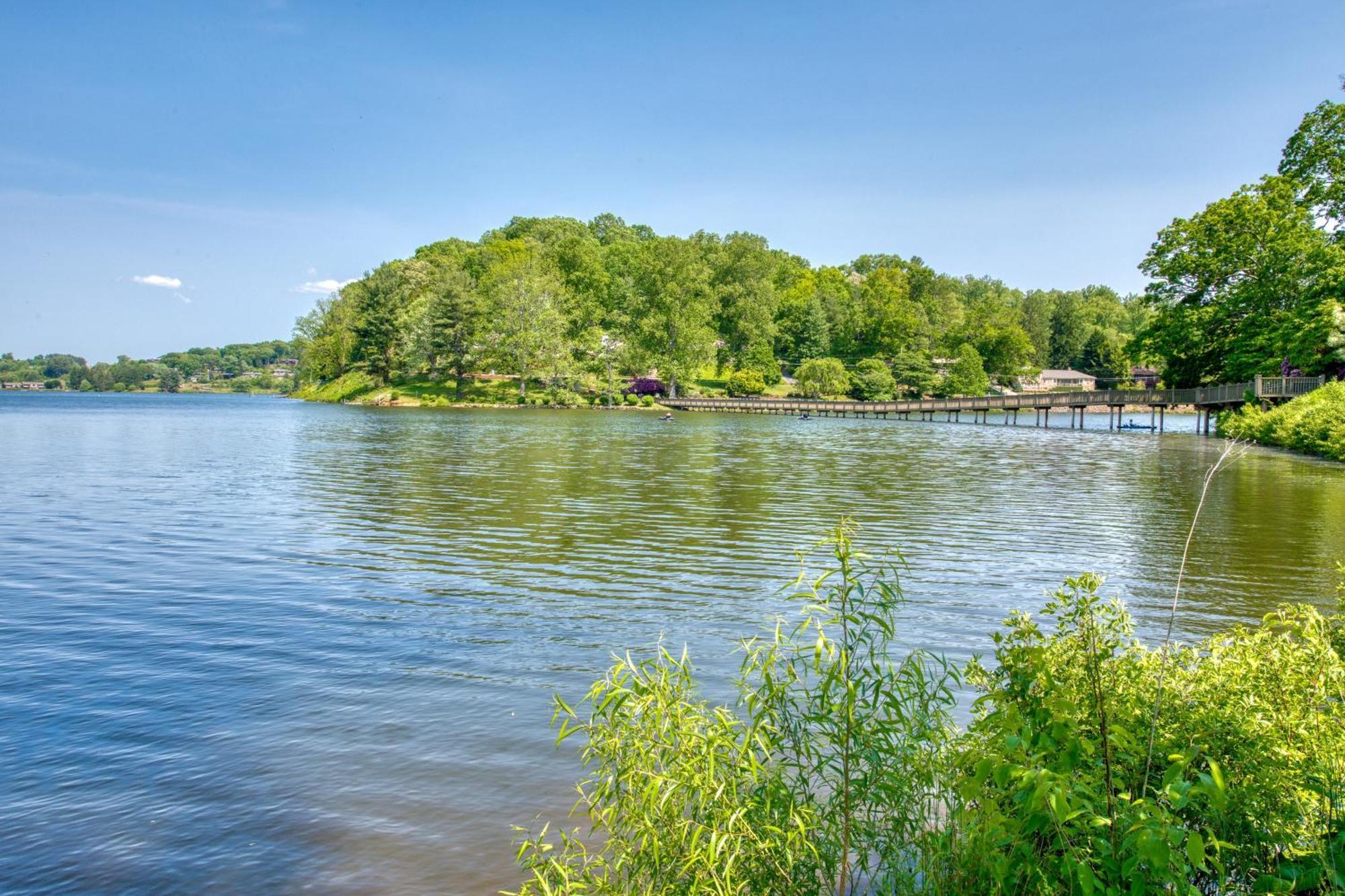 Campground Cabin Lake Junaluska Esterno foto